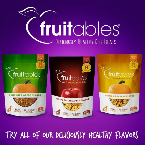 Fruitables Oven - Baked Pumpkin & Blueberry Low - Calorie Dog Treats
