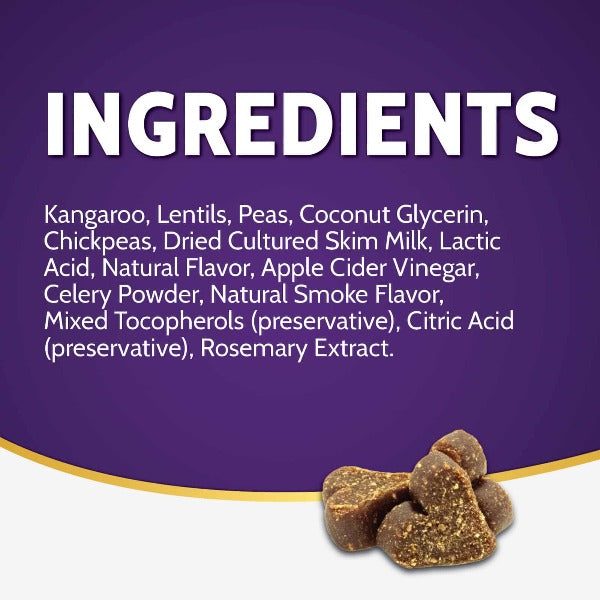 Zignature Soft and Moist Dog Treats with Kangaroo Formula for Canine Companions
