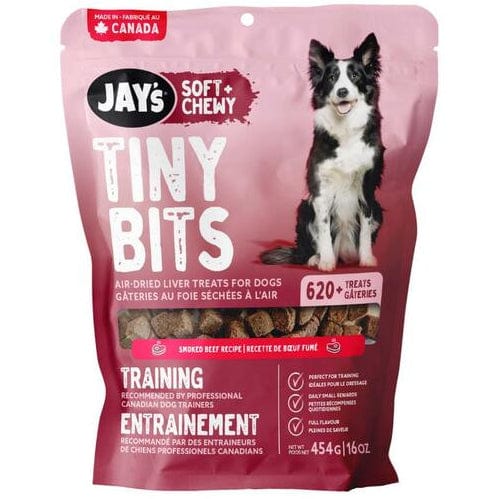 Jay's Training Treats: Soft, Chewy Smoked Beef Tiny Bits for Dogs