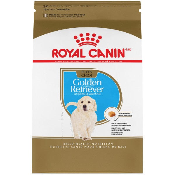 Royal Canin 30lb Dry Dog Food Specially Formulated for Golden Retriever Puppies