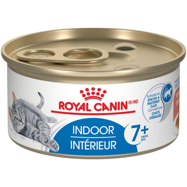 Royal Canin Indoor Cat Food for 7+ Years, 85g Canned Morsels in Gravy