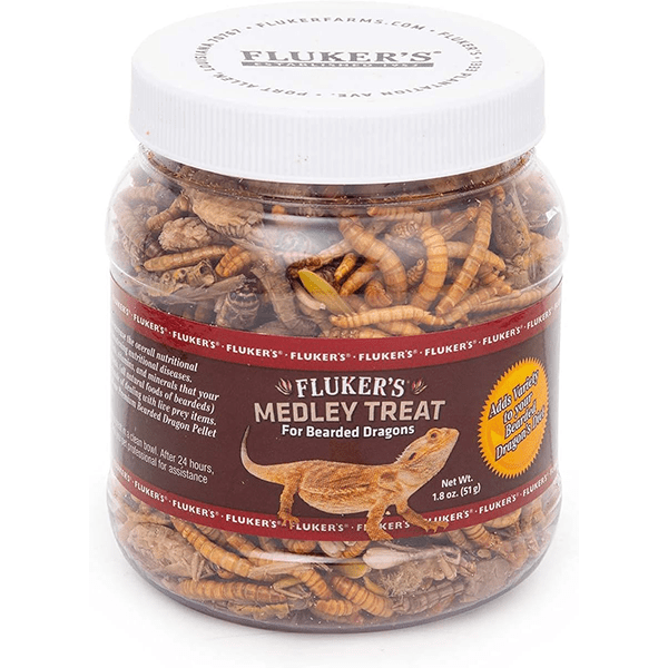 Fluker's High - Quality Freeze - Dried Medley Treat for Bearded Dragons