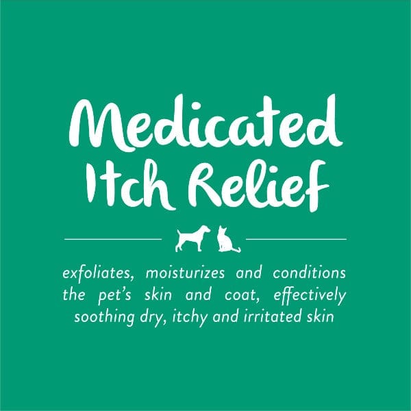 Tropiclean Medicated Oatmeal & Tea Tree Pet Shampoo for Itch Relief