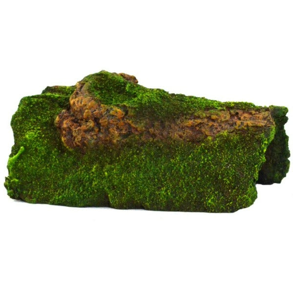 Reptile-Friendly Repti Gear Trunk with Realistic Moss Cave