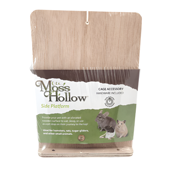 Moss Hollow High - Quality Wooden Cage Platform for Pets