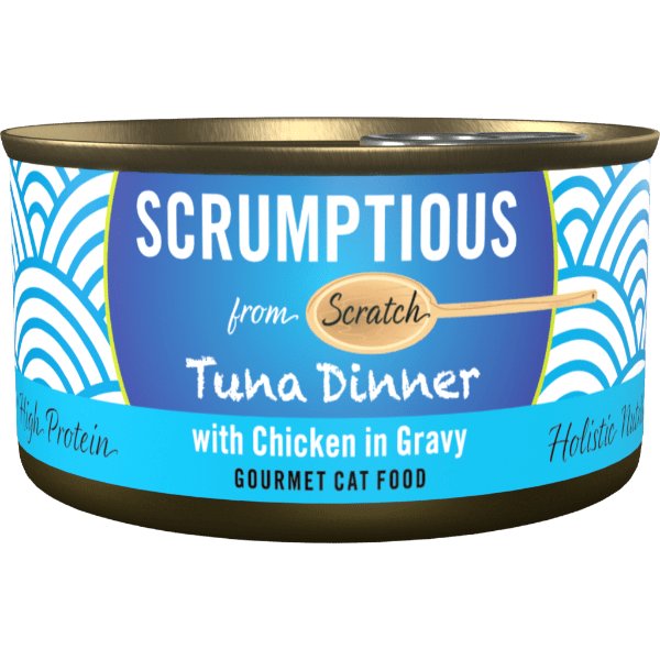 Delicious Canned Cat Food: Tuna Dinner with Chicken