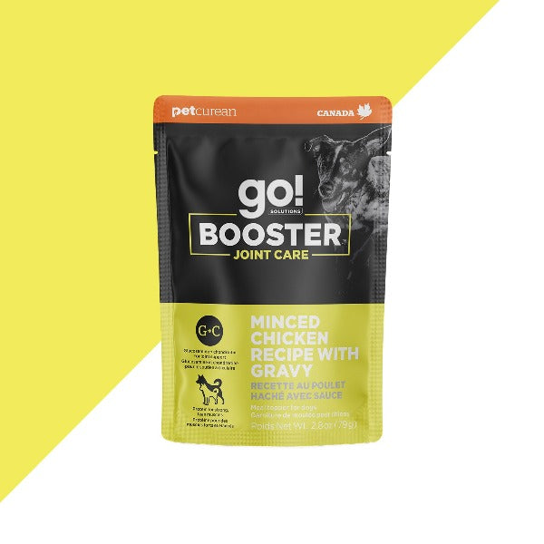 Go! Solutions Joint Care Booster - Minced Chicken with Gravy Dog Food Topper