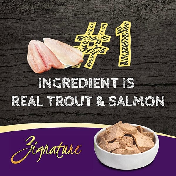 Zignature Premium Limited Ingredient Wet Dog Food with Trout and Salmon Formula