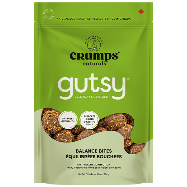 Crumps' Naturals Gutsy Balance Bites for Optimal Pet Gut Health