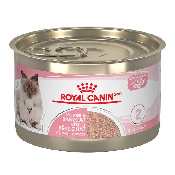 Royal Canin Ultra Soft Mousse Canned Cat Food Specially Designed for Mother Cats and Baby Kittens