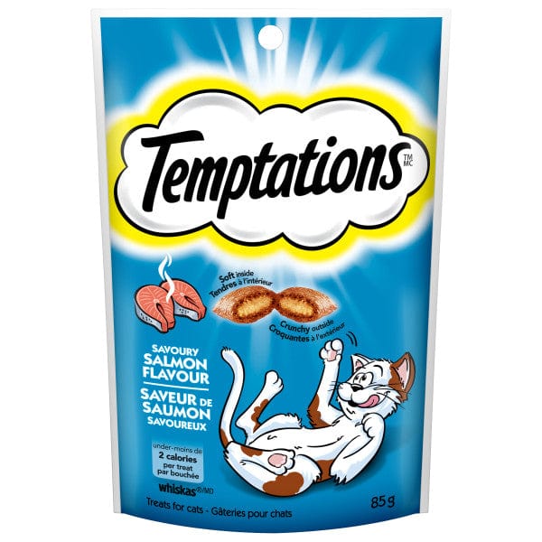 Delicious Savoury Salmon Flavored Cat Treats by Temptations