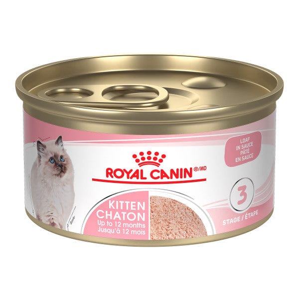 Royal Canin Sauce - Topped Kitten Loaf Canned Cat Food for 4 - 12 Months Old