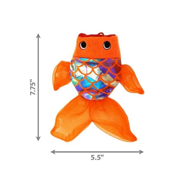 KONG Brand Crackling and Shiny Gulpz Cat Interactive Toy