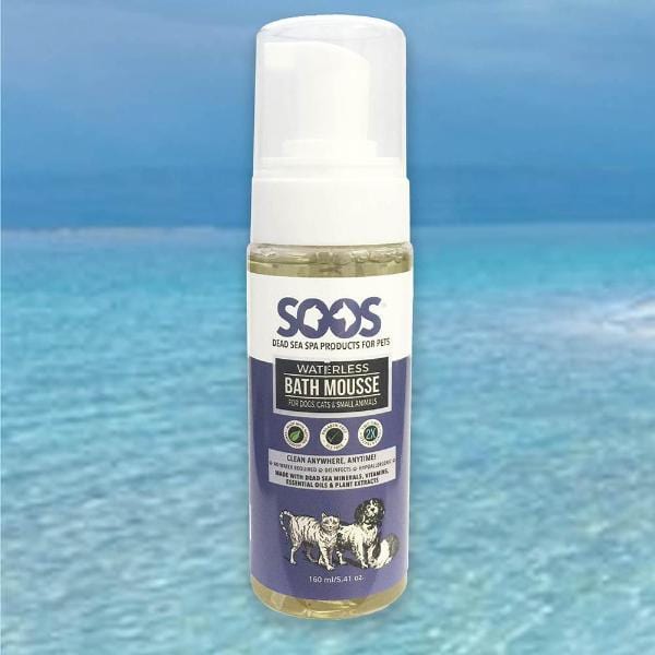 Soos Pets Hypoallergenic Portable Waterless Pet Bathing Mousse
