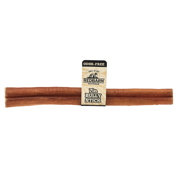 RedBarn 7-Inch Odorless All-Natural Beef Bully Stick for Dogs