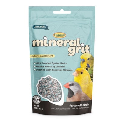 Higgins Dietary Mineral Grit Supplement Ideal for Small Birds