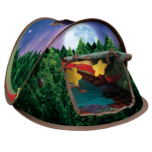 KONG Indoor Adventure Glamping Tent for Curious Kitties