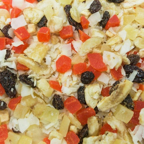 Sunburst Gourmet True Fruits Natural Treats for Conures, Parrots & Macaws