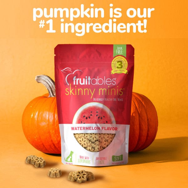 Fruitables Low - Calorie Mini Watermelon Flavored Dog Training Treats
