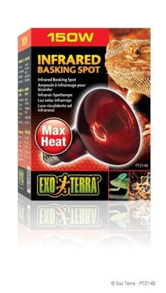 Exo Terra Infrared Basking Spot Lamp - Ideal Heating Solution for Terrariums