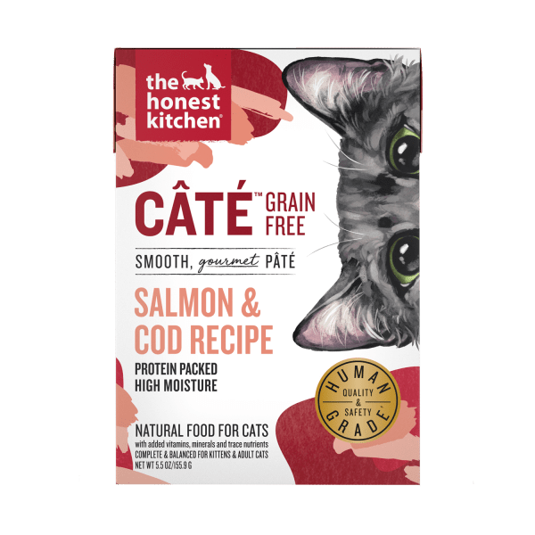 The Honest Kitchen Premium Grain - Free Wet Cat Food in Salmon & Cod Pate Style (Special Order Product)