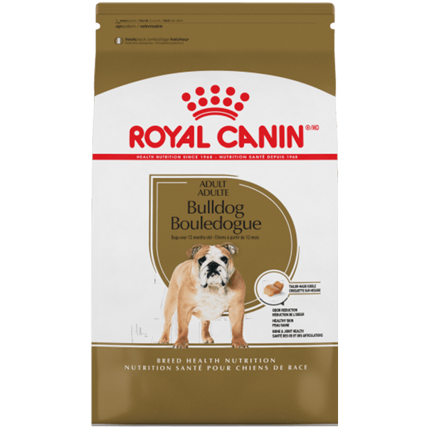Royal Canin 30lb Adult Dry Dog Food Specially Formulated for Bulldogs