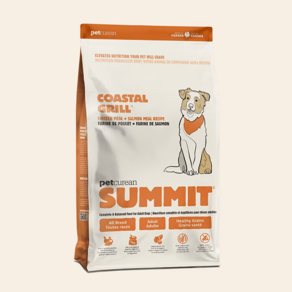 Petcurean Summit Coastal Grill Premium Adult Dry Dog Food with Chicken Meal & Salmon Meal