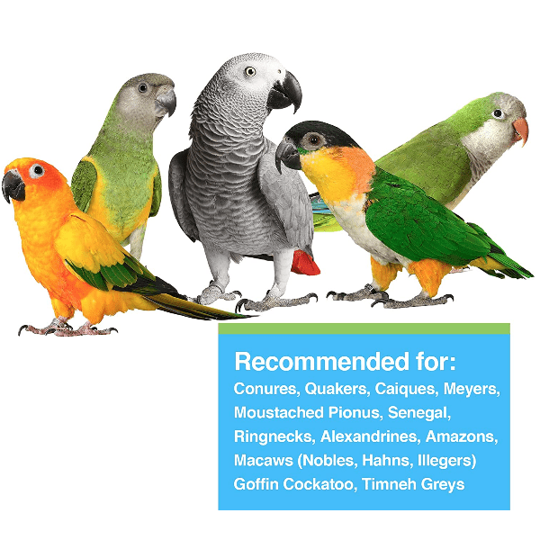 Tropimix High - Quality Enrichment Food Blend Specially Designed for Small Parrots