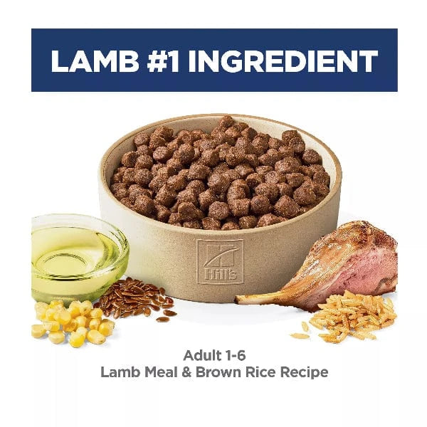 Hill's Science Diet Adult Dry Dog Food with Lamb Meal & Brown Rice