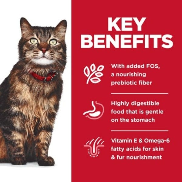 Hill's Science Diet Adult Cat Food Pouch Variety Pack for Sensitive Stomach & Skin