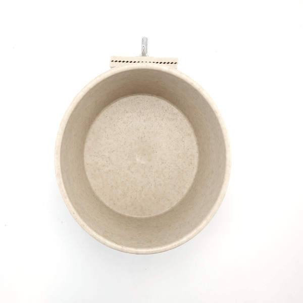 Moss Hollow & Tweeters Pet Easy-Lock Anti - Spill Cage Bowl