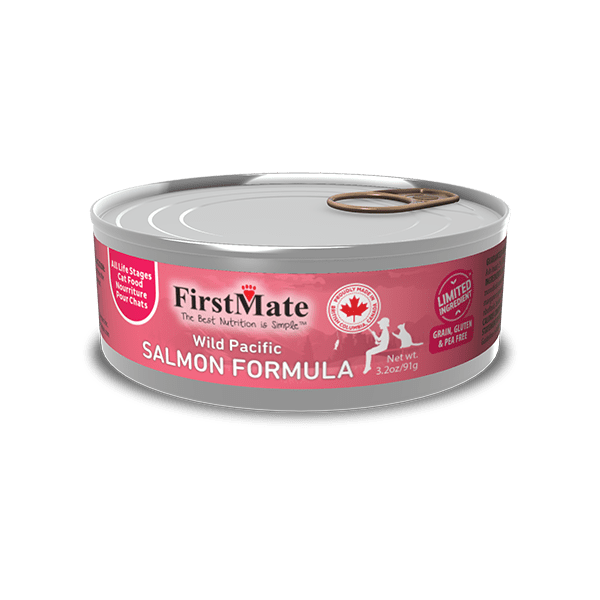 Premium FirstMate Canned Cat Food with Wild - Caught Salmon Formula