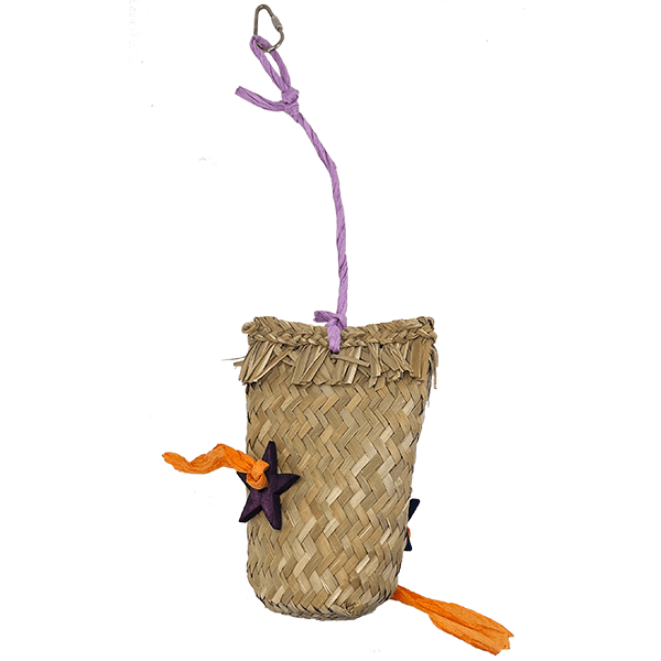 Safe Pet Tweeters Toy: Shredding Pouch for Birds