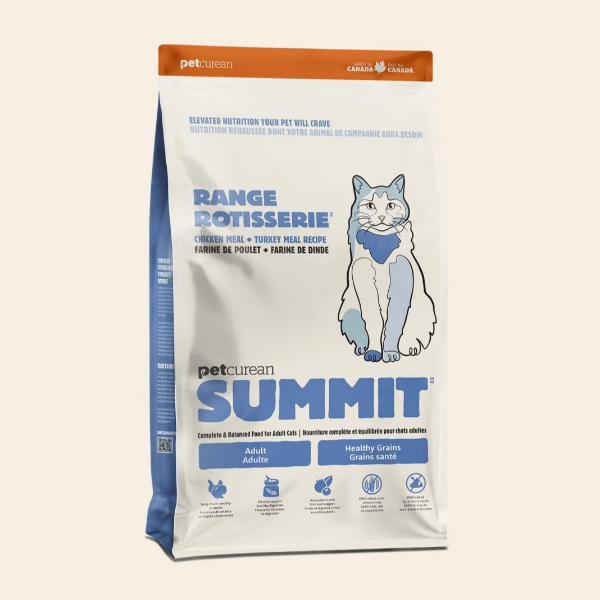 Petcurean Summit Range Rotisserie Premium Adult Dry Cat Food with Chicken & Turkey