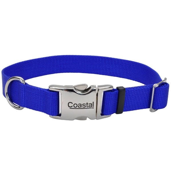 Coastal High - Quality Adjustable Nylon Dog Collar with Durable Metal Buckle