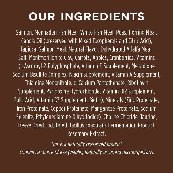 Instinct Original Grain-Free Dry Cat Food with Real Wild-Caught Salmon, 4.5 Pound Package