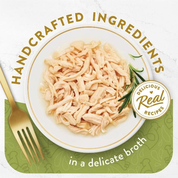 Fancy Feast Premium White Meat Chicken Appetizer for Cats, No Artificial Additives