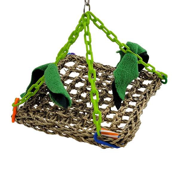 Moss Hollow & Tweeters Small Pet and Bird Jungle Hammock Play Set