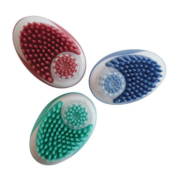 M-PETS Multipurpose Pet Soap Dispensing Brush for Shampoo Application and Coat Care