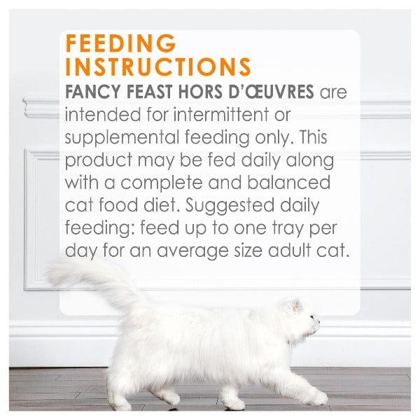 Fancy Feast Premium White Meat Chicken Appetizer for Cats, No Artificial Additives