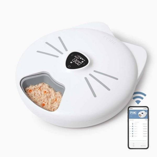 Catit PIXI Smart Automatic 6 - meal Pet Feeder for Cats