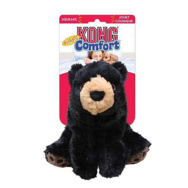 KONG Comfort Kiddos Plush Bear Dog Toy for Play and Cuddle