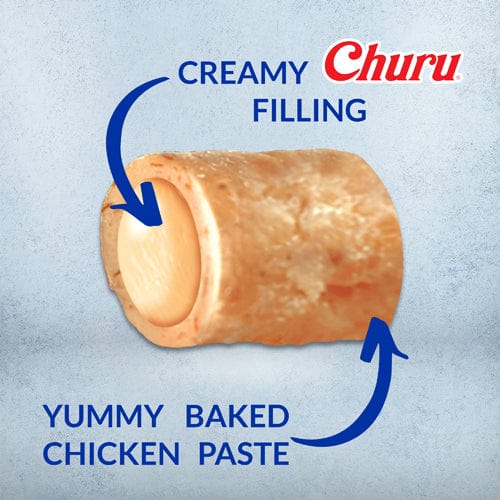 Inaba Churu Bites Cat Treats - Creamy Purée Chicken Recipe for Feline Delight