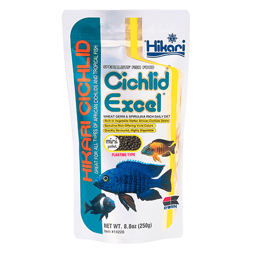 Hikari Floating Pellet Excel for Herbivorous Cichlids