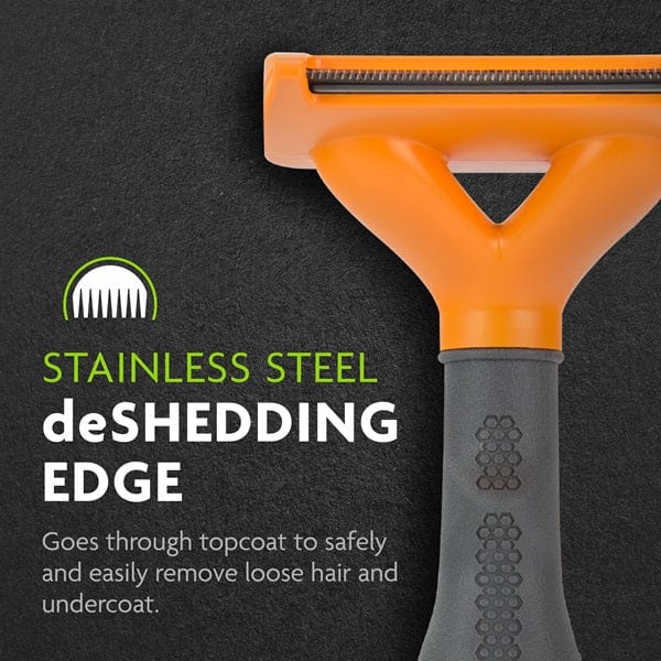 FURminator Medium-Sized DeShedding Tool for Short-Haired Dogs
