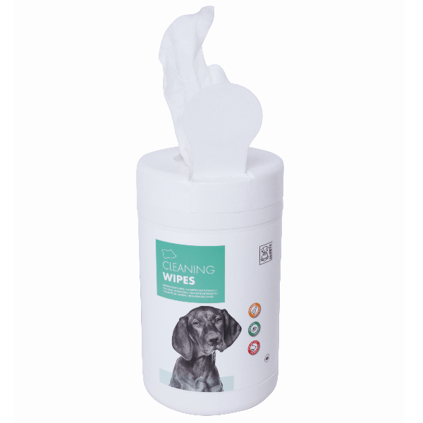 M-PETS Daily-Use Antibacterial Dog Cleaning Face Wipes (80 Wipes)