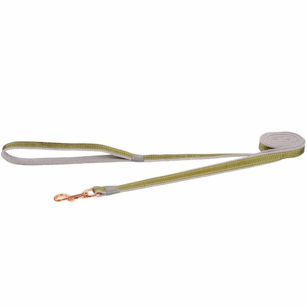 Rogz Urban Classic Dog Lead for Small Dogs with Soothing Pastel Colors and Rose Gold Trims