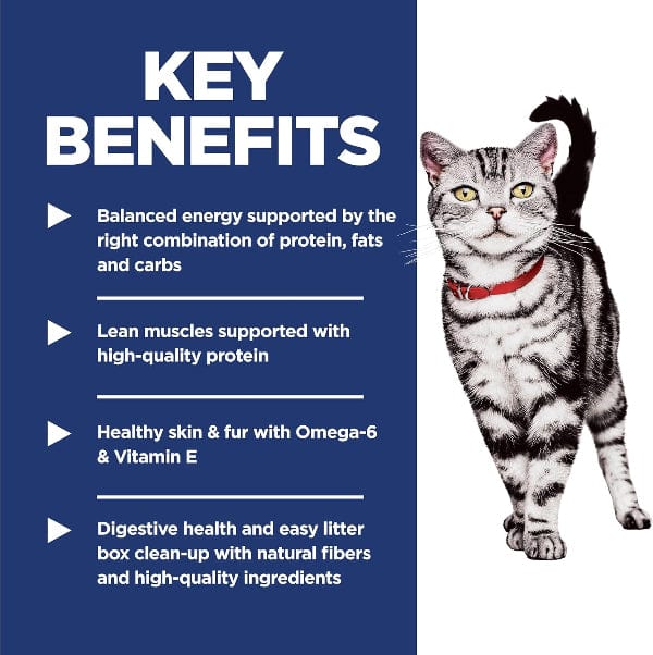 Hill's Science Diet Indoor Adult Chicken Flavor Dry Cat Food - Optimal Nutrition for Indoor Cats