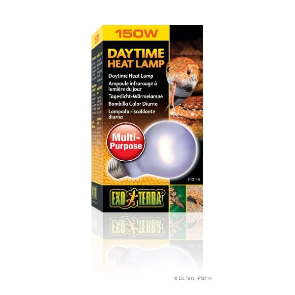 Exo Terra Daytime Heat Lamp - Ideal Broad - spectrum Lighting for Terrariums