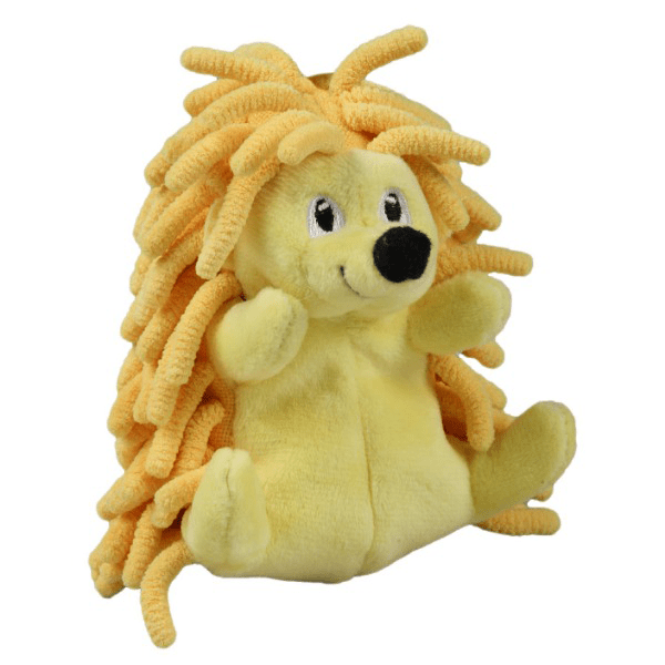Tender-Tuffs Super Soft Tiny Hedgehog Plush Dog Toy for Small Dogs